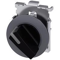 SIEMENS 3SU10622DC100AA0 Short Handle SELECTOR SWITCH. O<I. BLACK