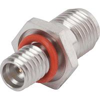 Amphenol SV Microwave SF1112-6035 RF Adapters - Between Series SMP M to SMA F Bulkhead Adapter, FD