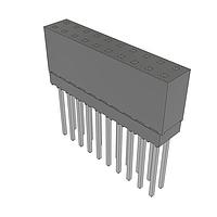 Samtec ESQ-110-14-T-D Sockets Elevated Socket Strip