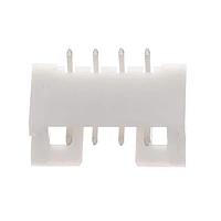 Amphenol Commercial Products G861F04131TEU Headers Protect Header 2.0mm Pitch STRSMT,1x4Pin,MATTETIN,NY9T,COLOR-WHITE,T&R W/CAP