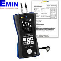 PCE TG 150-ICA Thickness Meter (1~300 mm; ISO Calibration Cert.)