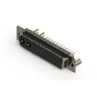 EDAC 628-43W2624-7T3 Mixed Contact D-Sub Connectors Vertical Combo Dsub