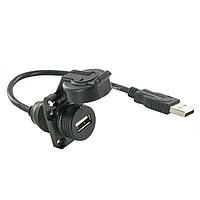 Amphenol Socapex USB3AASTRAIGHT200PUHFFR USB 3.0 High Reliability USB 3.0 Cordsets