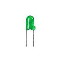 Kingbright WP3A10GD Single Color LEDs Grn 30mcd 568nm 60 deg Diffused