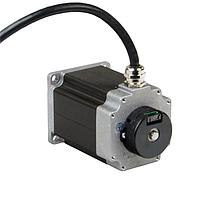 Applied Motion HT23-601DC-ZAC Stepper Motors NEMA 23 w/cover 10'cable w/Encoder