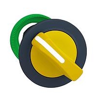 SCHNEIDER ZB5FD405 Switch Actuators Yellow Selector Switch 2 Pos