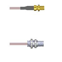 Amphenol Custom Cable Q-2X007000R060i RF Cable Assemblies SMA-SJB/BNC-SJB G316D 60I