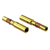 Amphenol SINE Systems MS10B12E05F Contacts 2.5mm Female Contact, Gold 5u", Machined, PCB