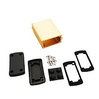 Bud Industries EXN-23351-GD PCB Enclosure Extruded Aluminum Enclosure Gold (1.4 X 2.7 X 3.5 In)