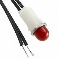 VCC 1050A1 Neon Panel Mount Indicators RED DIFFUSED 1/2" MOUNTING HOLE