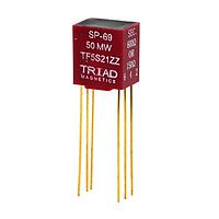 Triad Magnetics SP-69 Pin Terminal Transformers AUDIO XFMR 600:600ct* 3.0mADC 50mW ENCAPSULATED PCB MOUNT/SP-69