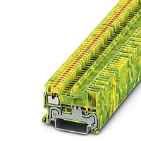 PHOENIX CONTACT 3212332 Ground Modular Terminal Block PT 1,5/S/1P-PE