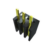 Samtec BSW-113-04-S-D-S Headers .100" Bottom Entry Socket Strip