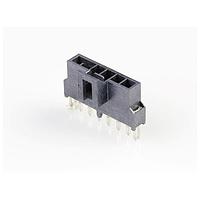 Molex 105311-3606 Headers & Wire Housings NANOFIT HDR VT SGL FRK 6CKT 30AU BLK