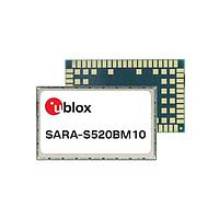 u-blox SARA-S520BM10-00B GNSS Module LTE-M and NB-IoT global module UBX-R5 Cat M1/NB2 and SaaS LGA, 16x26 mm, 250 pcs/reel
