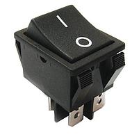 E-Switch R5BBLKREDAF2 High Current Rocker Switch 15A 250V DPST On-OffIncandescent