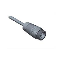 Amphenol LTW 1CB-05BMMM-SL6A01 Sensor Cables / Actuator Cables Ceres, Middle Size, Plastic, 10A, 05 pins, Male Connector, Male Contact, Straight, Screw Thread, Overmolded, Length 1000mm, IP66