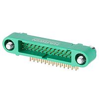 Harwin G125-MH12605M4P Shrouded G125-SL MALE HORIZ PCT W/ BMOUNT 26-WAY