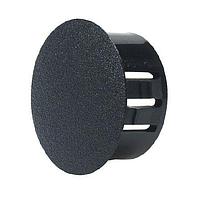 Heyco 2624 Thick Panel Dome Plug DPT 375 BLACK