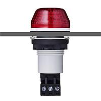 Auer Signal 800502405 Flashing Beacon IBS M22 panel mount LED steady/flashing beacon 24 V AC/DC red, black