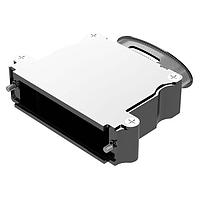 Amphenol Positronic D104000APNE0/AA Banded Backshell D-Sub Backshell Banded Elliptical Top Entry slot M internal hex, Size 6