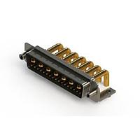 EDAC 629-24W7650-4N5 Mixed Contact D-Sub Connectors Right-angle Power Combo D-Sub Connector