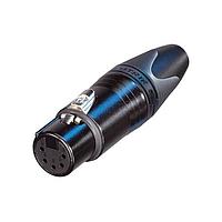 NEUTRIK NC5FXX-BAG-D XLR Connectors Cable end XX series 5 pin female - black/silver - bulk