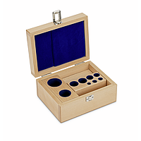 KERN 313-060-100 Wooden box for weight sets (Cylindrical/compact, 1 mg - 1 kg)