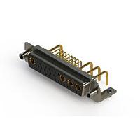 EDAC 630-36W4650-1ND Mixed Contact D-Sub Connectors Right-angle Power Combo D-Sub Connector
