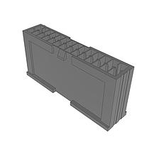 Samtec IPM1-14-D Receptacle Housing .100" Mini Mate Discrete Wire Terminal Housing