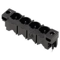 Weidmuller 1141100000 Fixed Terminal Blocks SL 7.62HP/03/180LF 3.2 SN BK BX