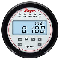Dwyer DHC-206 Digihelic® Differential Pressure Controller, 4-20 mA Output, 1.5% Accuracy (Differential, 2.5 NOT VALID, NPT Female, 1/8 in, IP66, NEMA Type 4X)