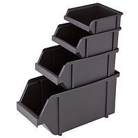 Flambeau 3005C Boxes Conductive Storage Bins 4 1/4" x 8 3/4" x 5 1/4" (10.80 x 22.23 x 13.34 cm)