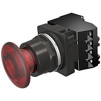 SIEMENS 52BP2DRAB Push-Pull ILL PB, 2POS PUSH-PULL, RED, 24V LED