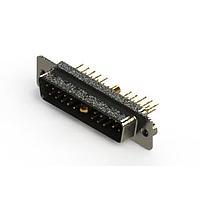 EDAC 627-21W1624-2T2 Mixed Contact D-Sub Connectors Vertical Combo Dsub