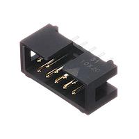 Omron Electronics XG4C-1031 Flat Cable Connectors MIL BoxType Plug 10P Straight 1Polarize