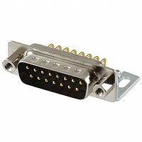 NorComp 774-E15-113R141 Plug IP67 15P MALE CONN R/A .370" W/4-40HDWR