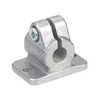 RK Rose+Krieger RFA0600 Flange Clamp CLAMP, FLANGE, FK, 0.625-IN/16MM, IND, ROUND, ALUMINUM