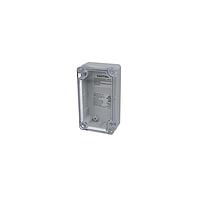 Bud Industries PN-1321-C Electrical Enclosures IP65 NEMA 4X Box with Clear Cover (4.5 X 2.6 X 1.6 In)