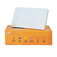 Datic DTSW04T WiFi Datic 4 Button Touch Switch (White)