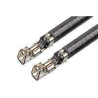 Molex 214920-1214 Pre-Crimped Lead PicoBlade F-F Blk 26AWG 300mm PreCrimp