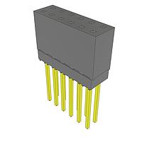 Samtec ESQ-106-39-G-D Sockets Elevated Socket Strip