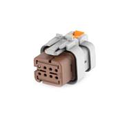 DEUTSCH - TE Connectivity 2320936-1 Housings AS16 HT, Plug, 8P, reduced seal, Code A