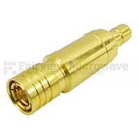 Fairview  SA4B-10 10 dB Fixed Attenuator SMB Plug To SMB Jack Up To 4 GHz Rated To 2 Watts With Brass Body