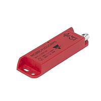Carlo Gavazzi MC88CH1O1CRM5L Proximity Sensors Safety magnetic sensor with LED, Rectangular plastic housing, M8-plug, Right Exit, 1NO+1NC output reed contacts, Max switching voltage 12/24 Vac/dc, Max switching current 250mA, Max switching power 6W, Operating temp. -25...+80 C, IP67