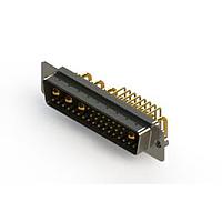 EDAC 629-36W4640-1NA Mixed Contact D-Sub Connectors Right-angle Power Combo D-Sub Connector
