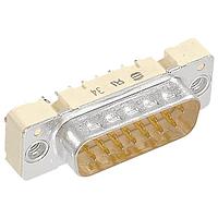 HARTING 09663646716 D-Sub Connectors - Standard Density D-Sub 25pin male straight, press in, with board locks, 4-40UNC, PL2 (flange height 5.7mm) - (being phased out, last order 4/30/21)