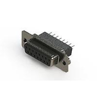 EDAC 628-015-621-252 D-Sub Connectors - Standard Density Vertical Metal Body D-Sub Connector