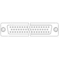 Amphenol Commercial Products L77SDDH50SVFC309 D-Sub Connectors - Standard Density D-SUB