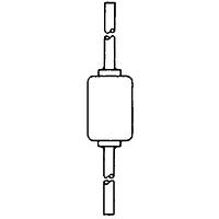 Microsemi JANTX1N5620 Standard Recovery Rectifier 800V 1A Std Rectifier THT